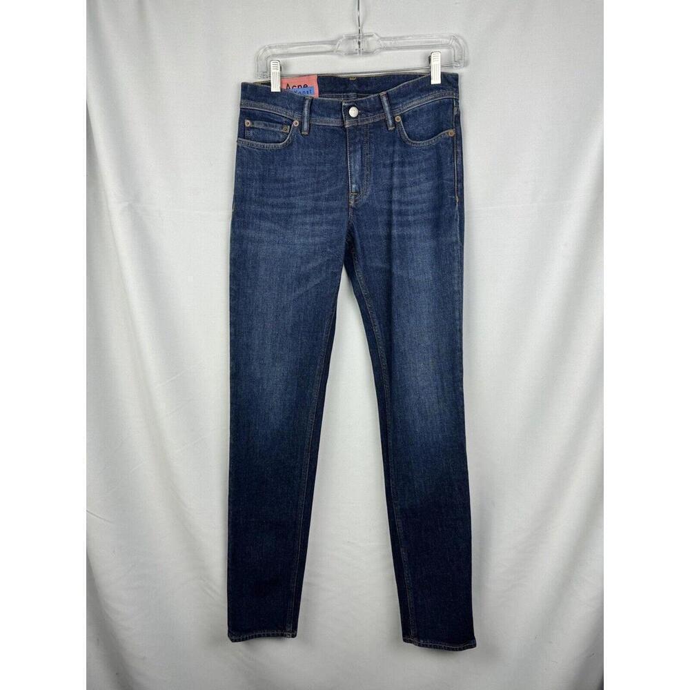 Acne Studios North Dark Blue Skinny Jeans Size 30 W, 32 L